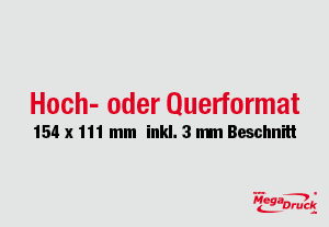 DIN A6 (Sammelform) 4-farbig